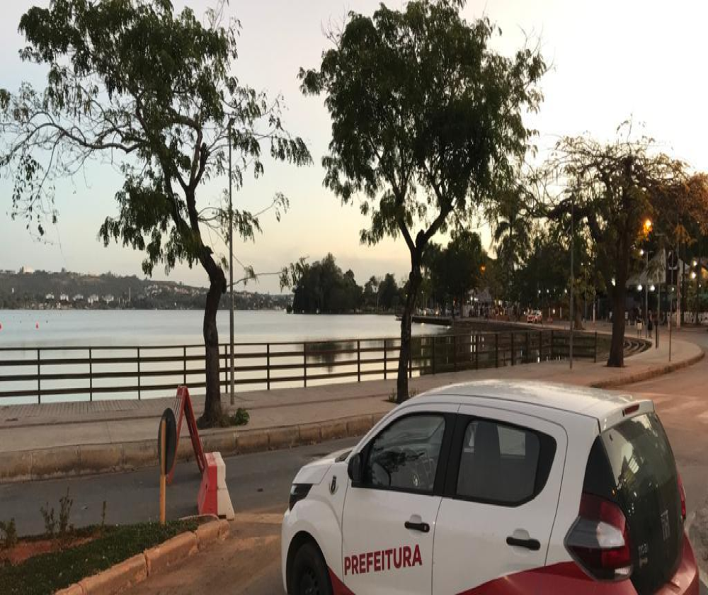 Lagoa Santa fecha orla e praça durante o fim de semana para evitar aglomeração