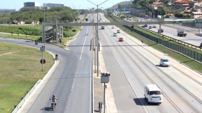 Pedestre fica em estado grave após atropelamento na MG-010, em Vespasiano